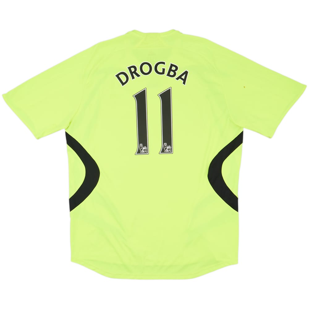 2007-08 Chelsea Away Shirt Drogba #11 - 7/10 - (XL)