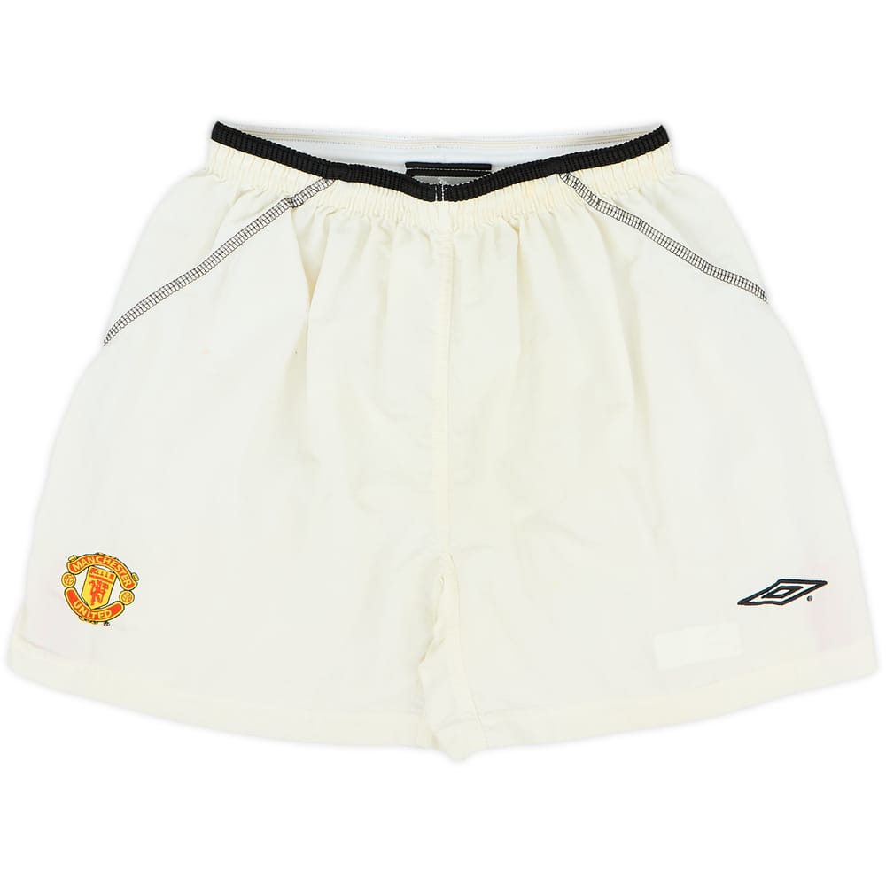 2000-02 Manchester United Home Shorts - 5/10 - (L.Boys)