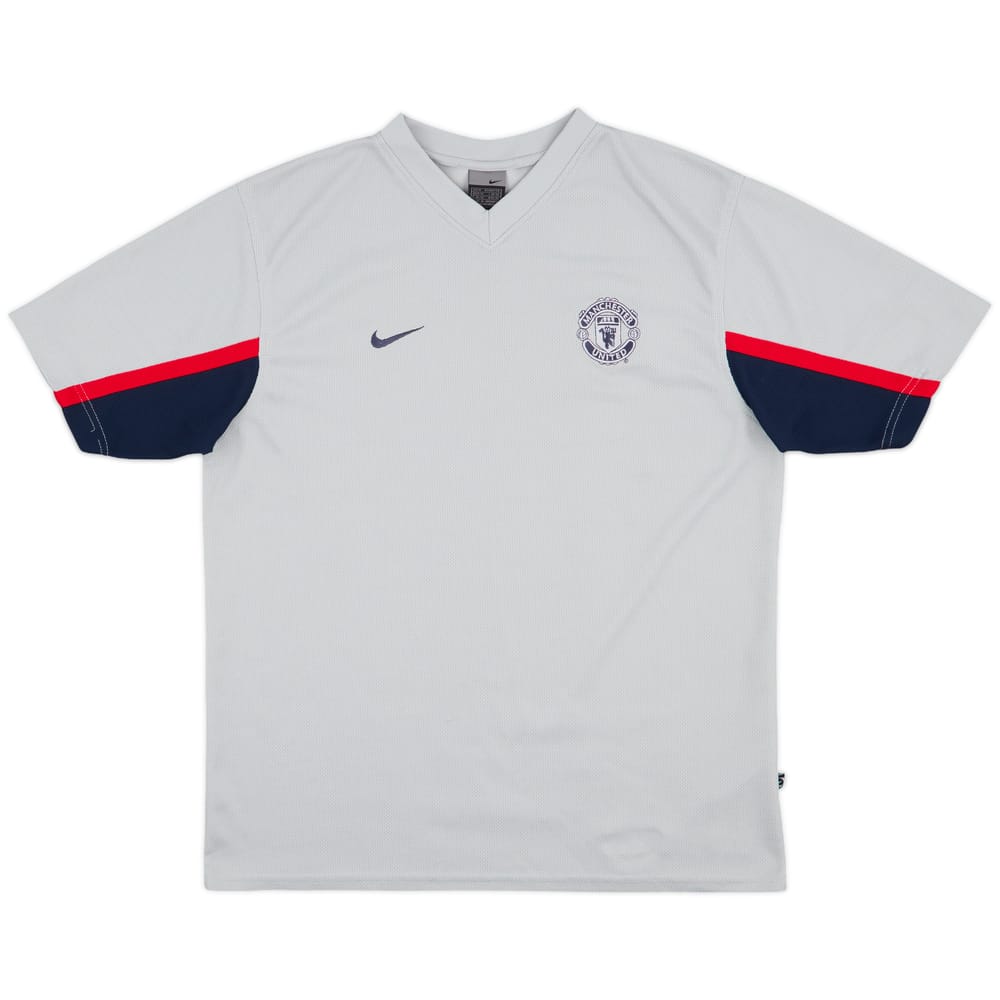 2003-04 Manchester United Nike Training Shirt - 8/10 - (M)