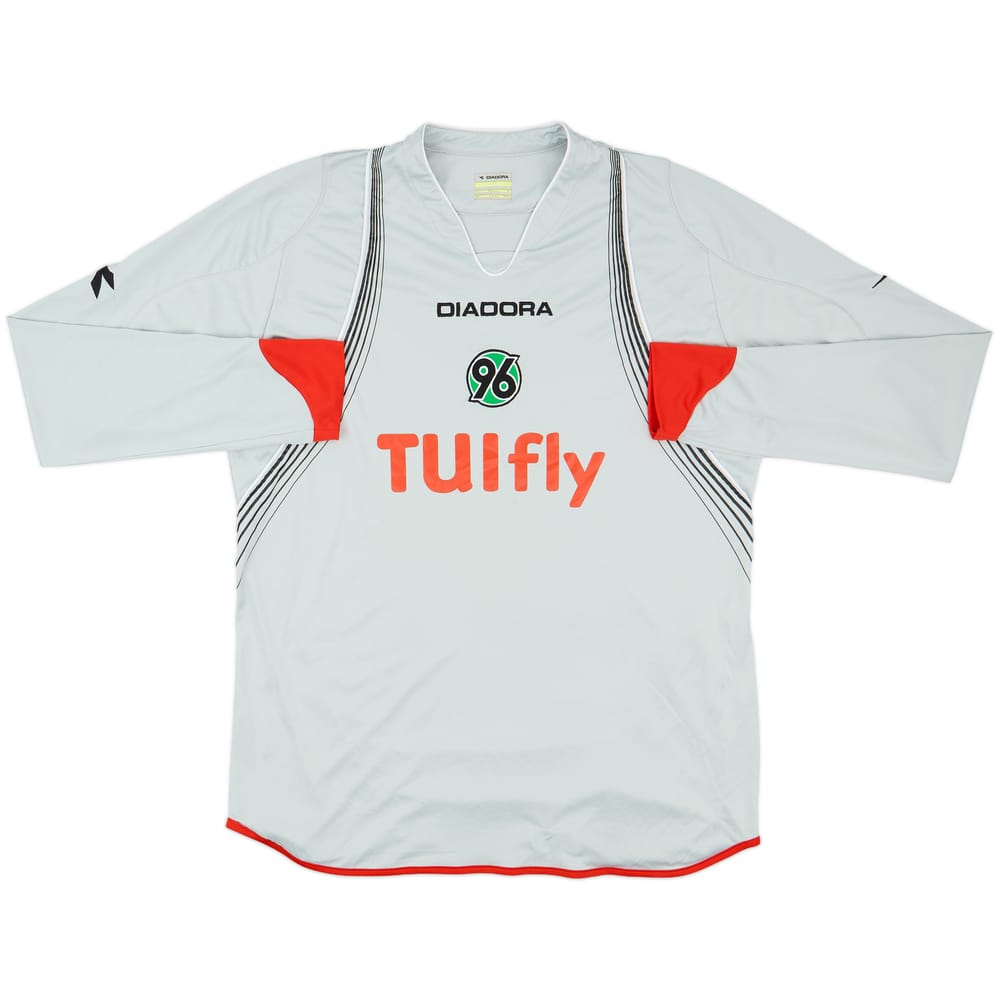 2007-08 Hannover Away L/S Shirt - 8/10 - (XL)