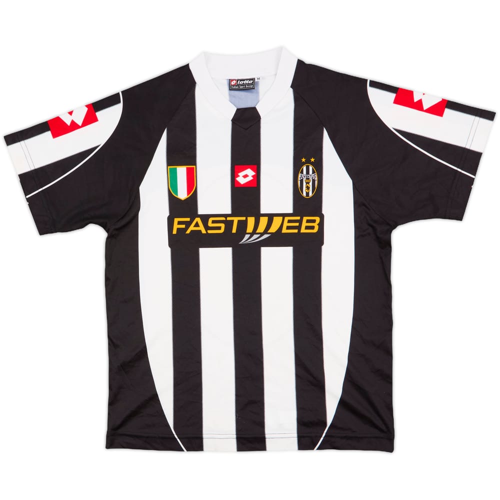 2002-03 Juventus Home Shirt - 6/10 - (L.Boys)