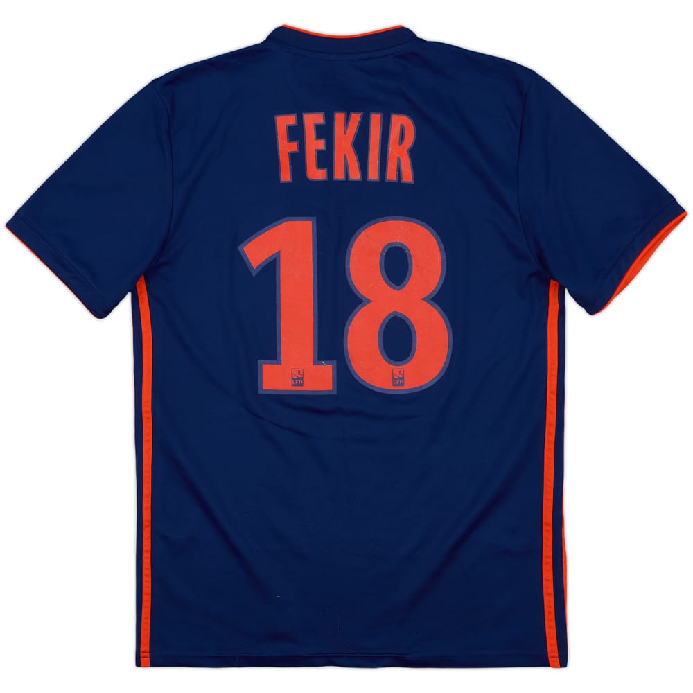 2018-19 Lyon Away Shirt Fekir #18 - 6/10 - (S)