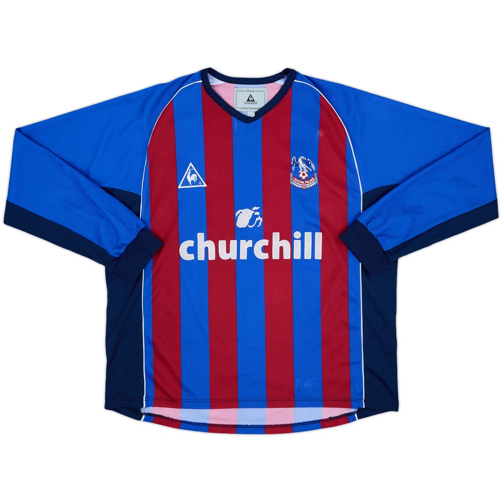 2002-03 Crystal Palace Home L/S Shirt - 6/10 - (XXL)