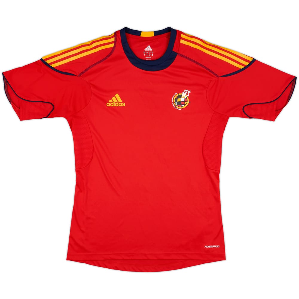 2010-11 Spain adidas Formotion Training Shirt - 8/10 - (M/L)