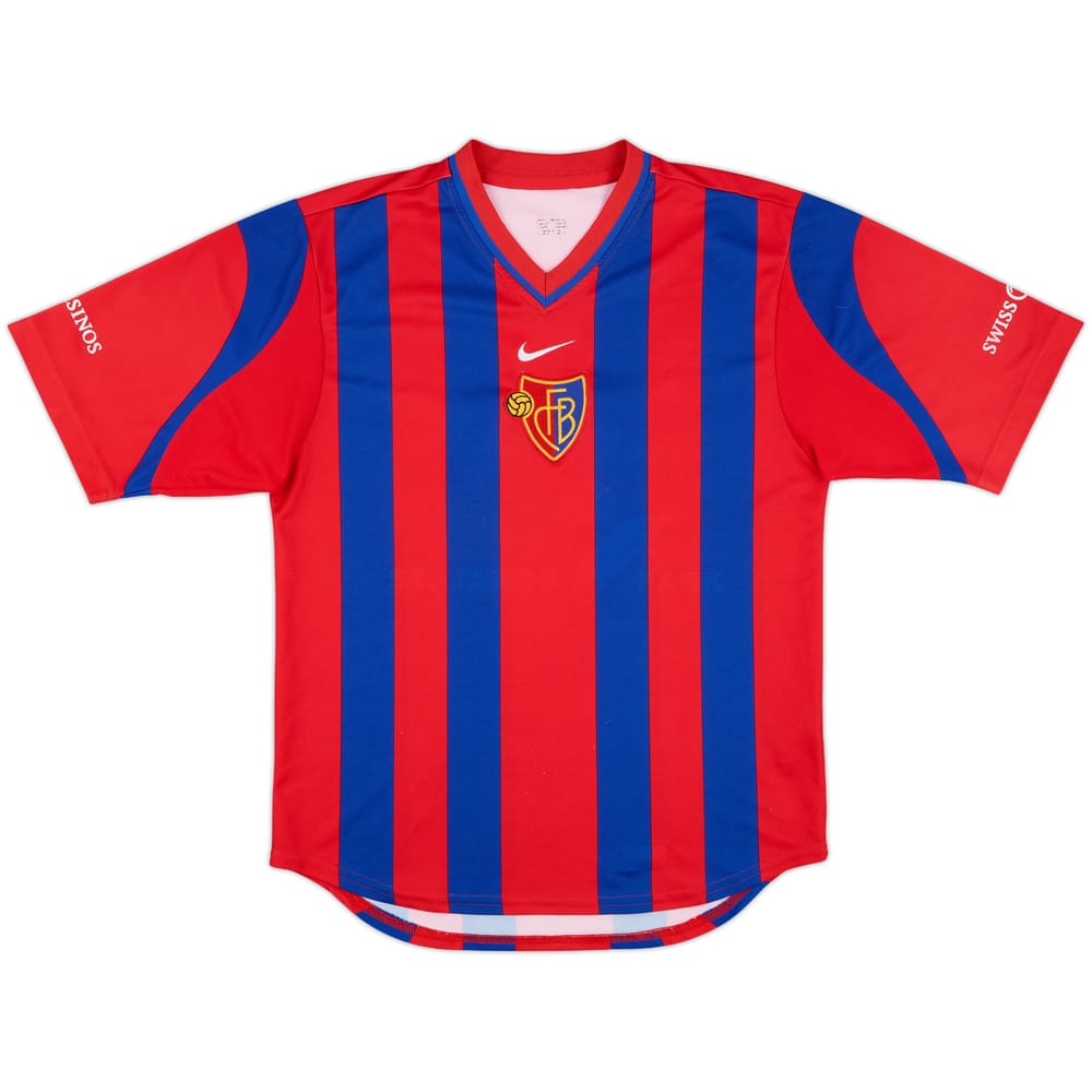 2000-02 FC Basel Home Shirt - 8/10 - (S)