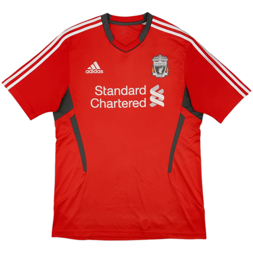 2011-12 Liverpool adidas Training Shirt - 8/10 - (XL)