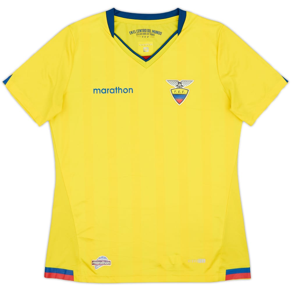 2017-18 Ecuador Home Shirt - 8/10 - (Women's M)