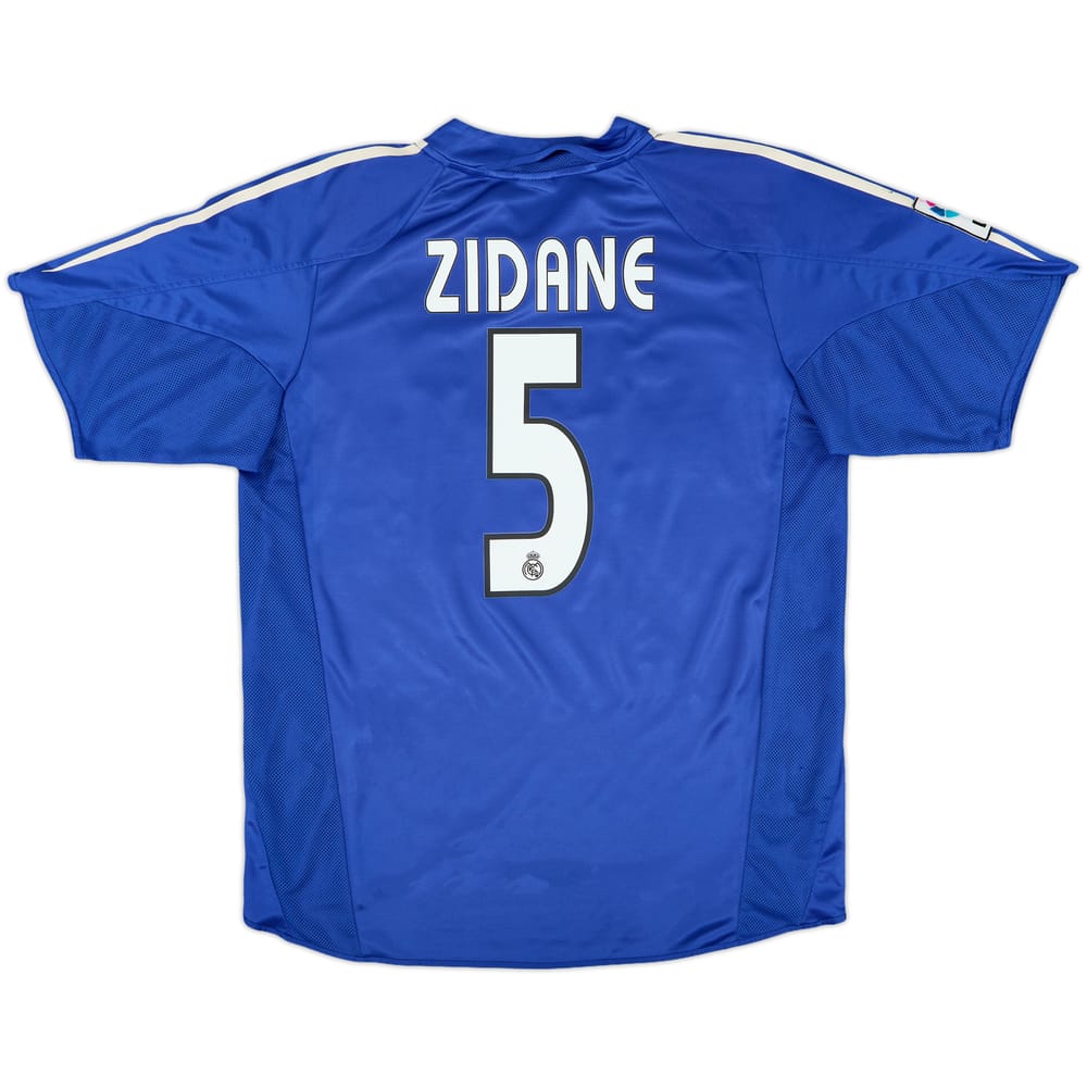 2004-05 Real Madrid Third Shirt Zidane #5 - 6/10 - (M)