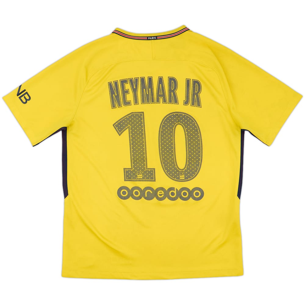 2017-18 Paris Saint-Germain Away Shirt Neymar Jr #10 - 5/10 - (M)