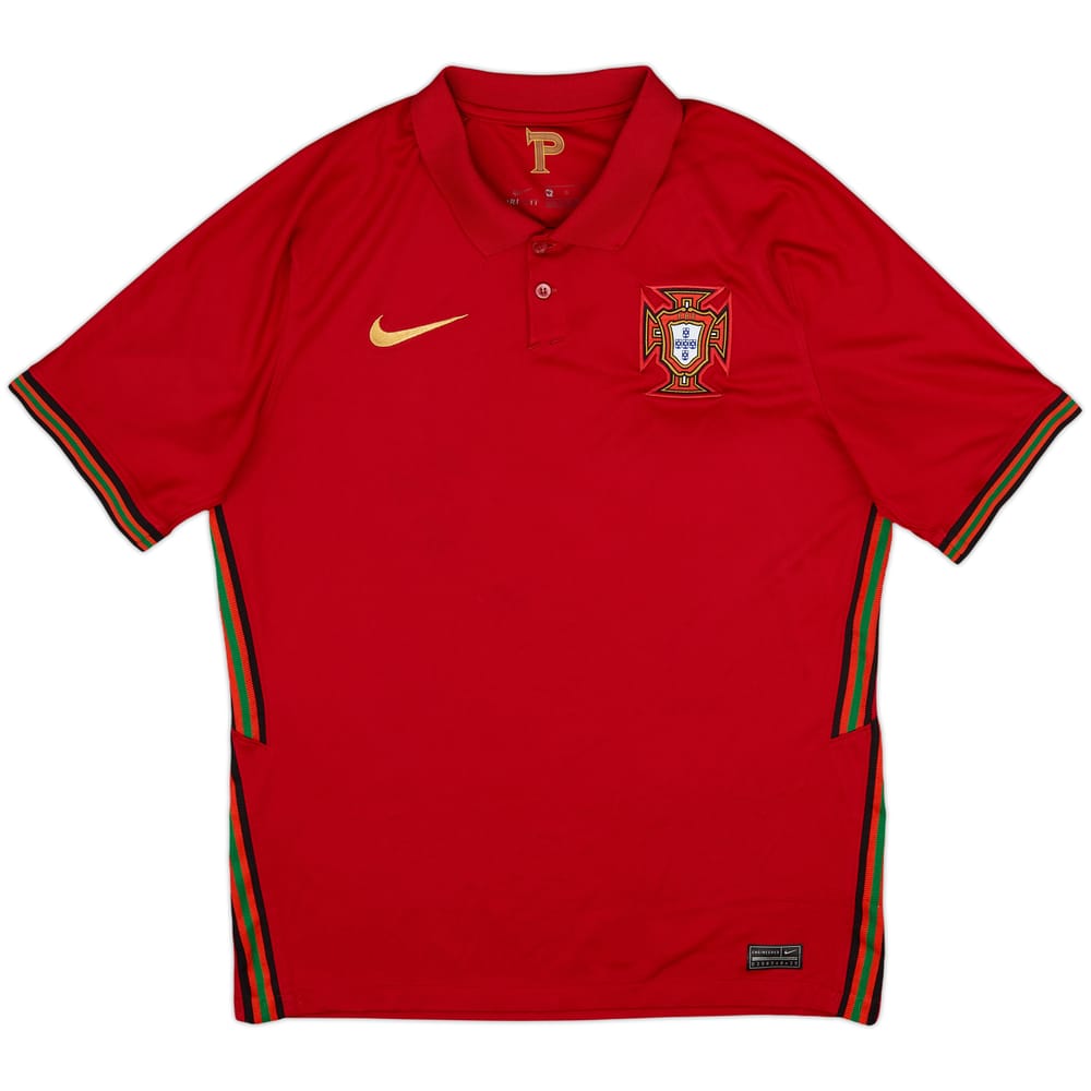 2020-21 Portugal Home Shirt - 8/10 - (M)