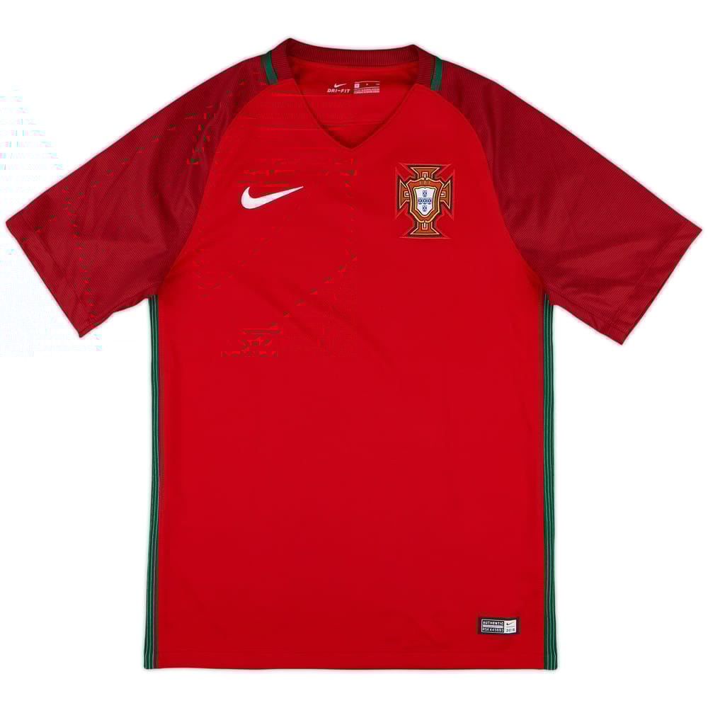 2016-18 Portugal Home Shirt - 10/10 - (S)