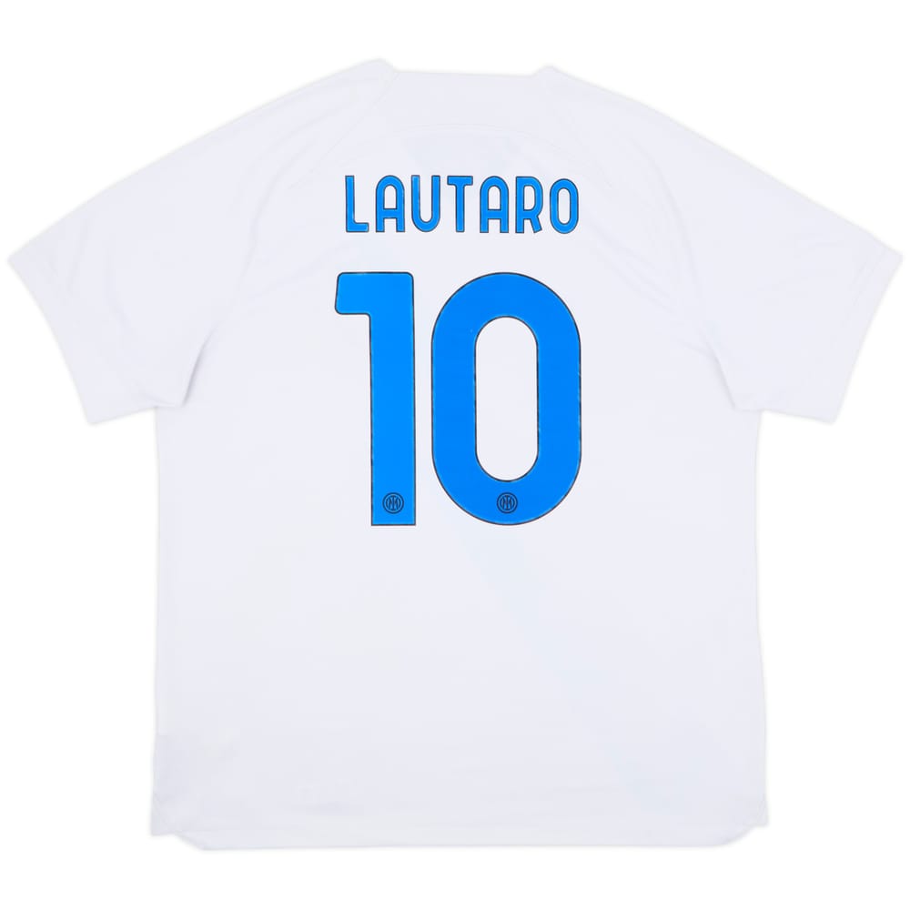 2023-24 Inter Milan Away Shirt Lautaro #10 - 6/10 - (XL)