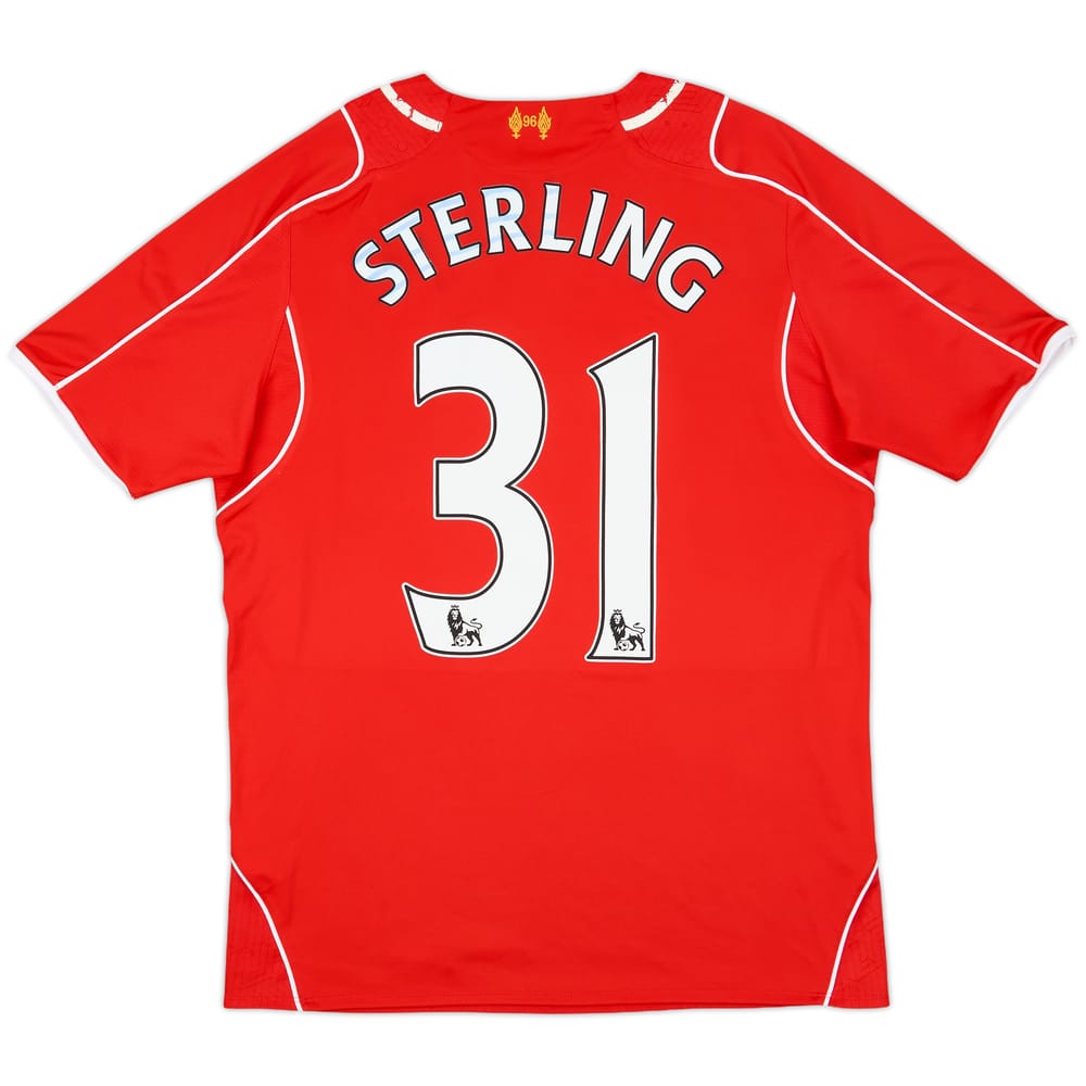 2014-15 Liverpool Home Shirt Sterling #31 - 5/10 - (M)