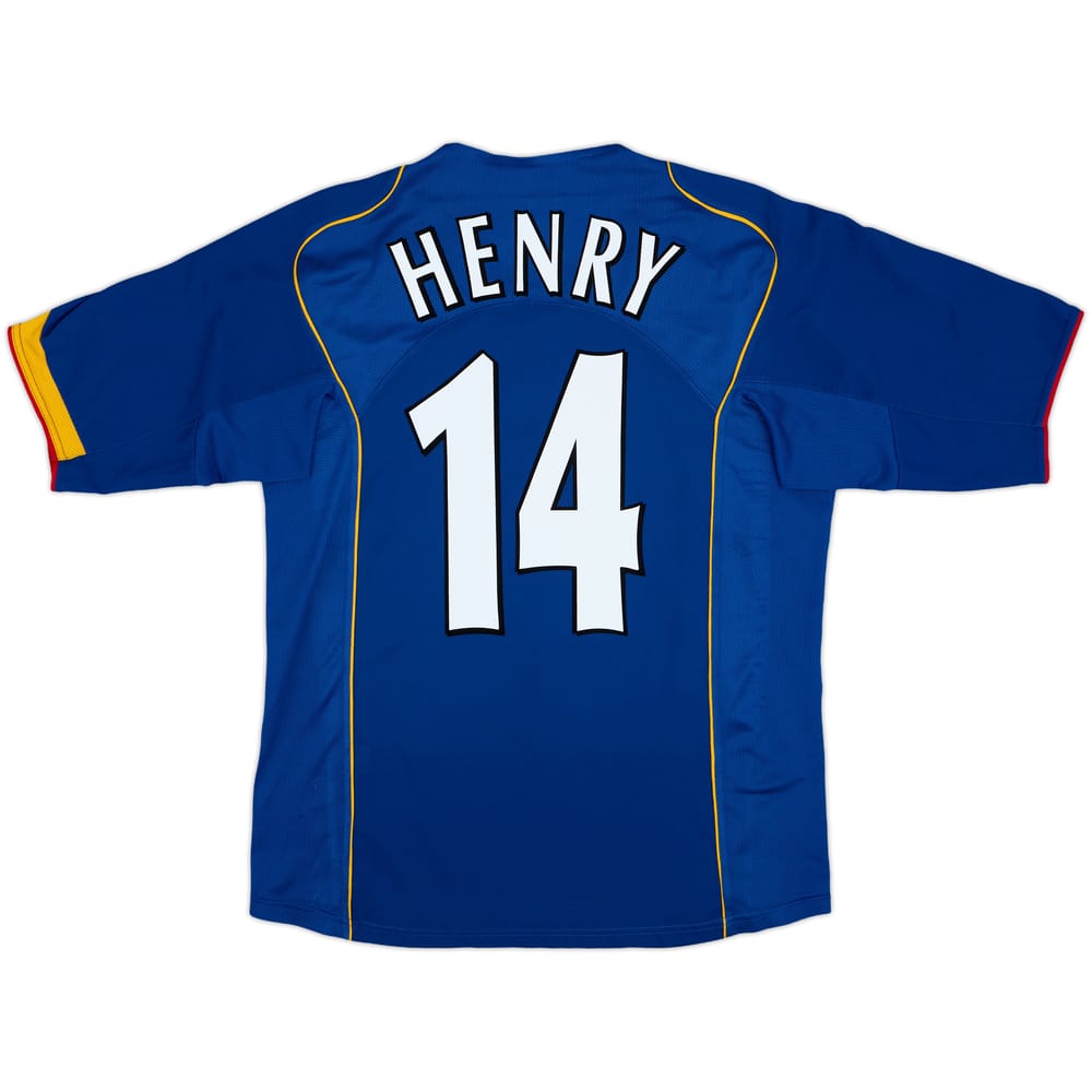 2004-06 Arsenal Away Shirt Henry #14 - 8/10 - (M)