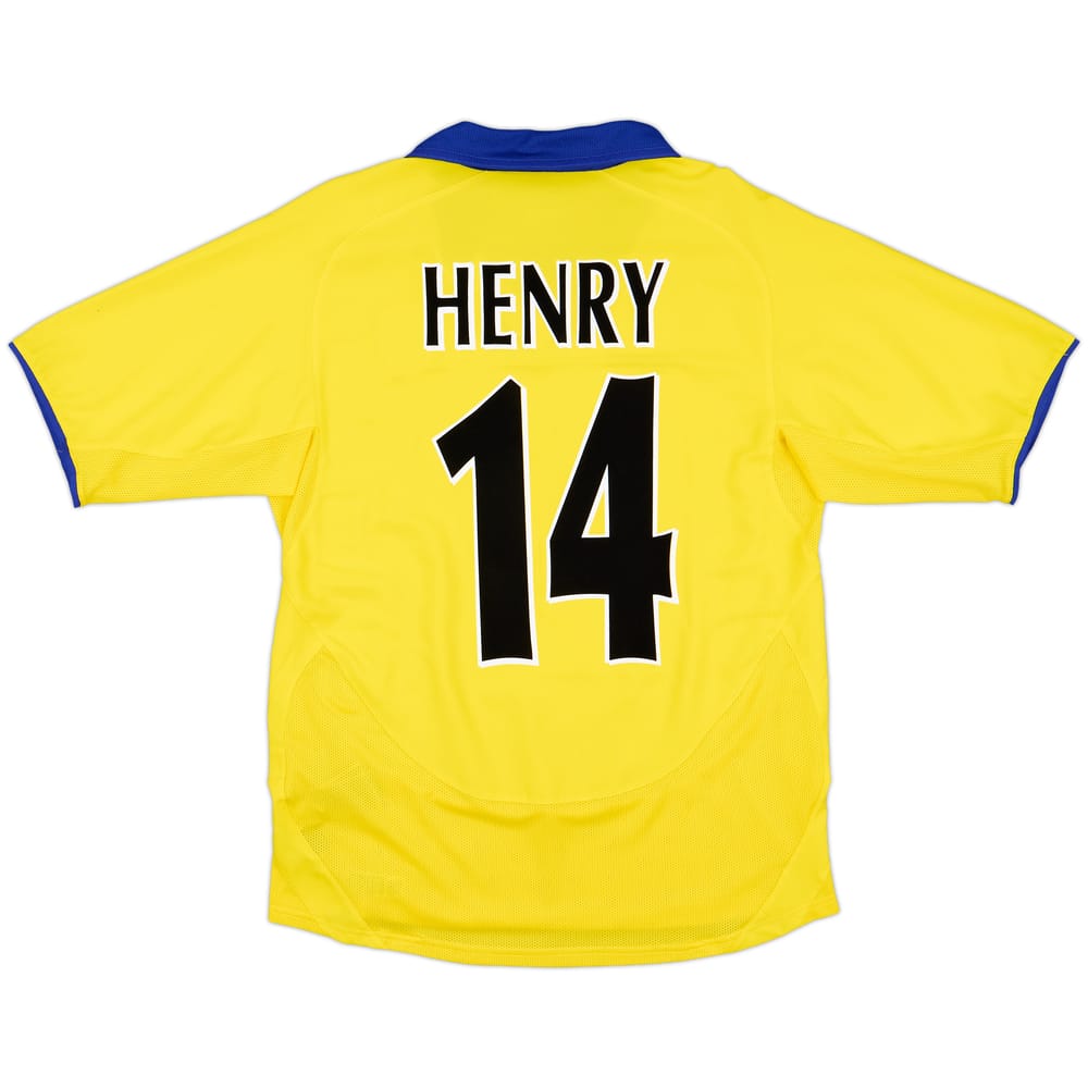 2003-05 Arsenal Away Shirt Henry #14 - 8/10 - (S)