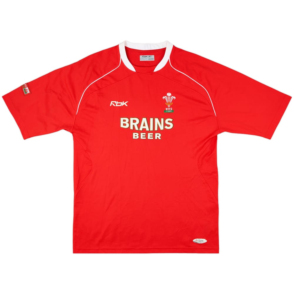2007-08 Wales Rugby Home Shirt - 9/10 - (XXL)