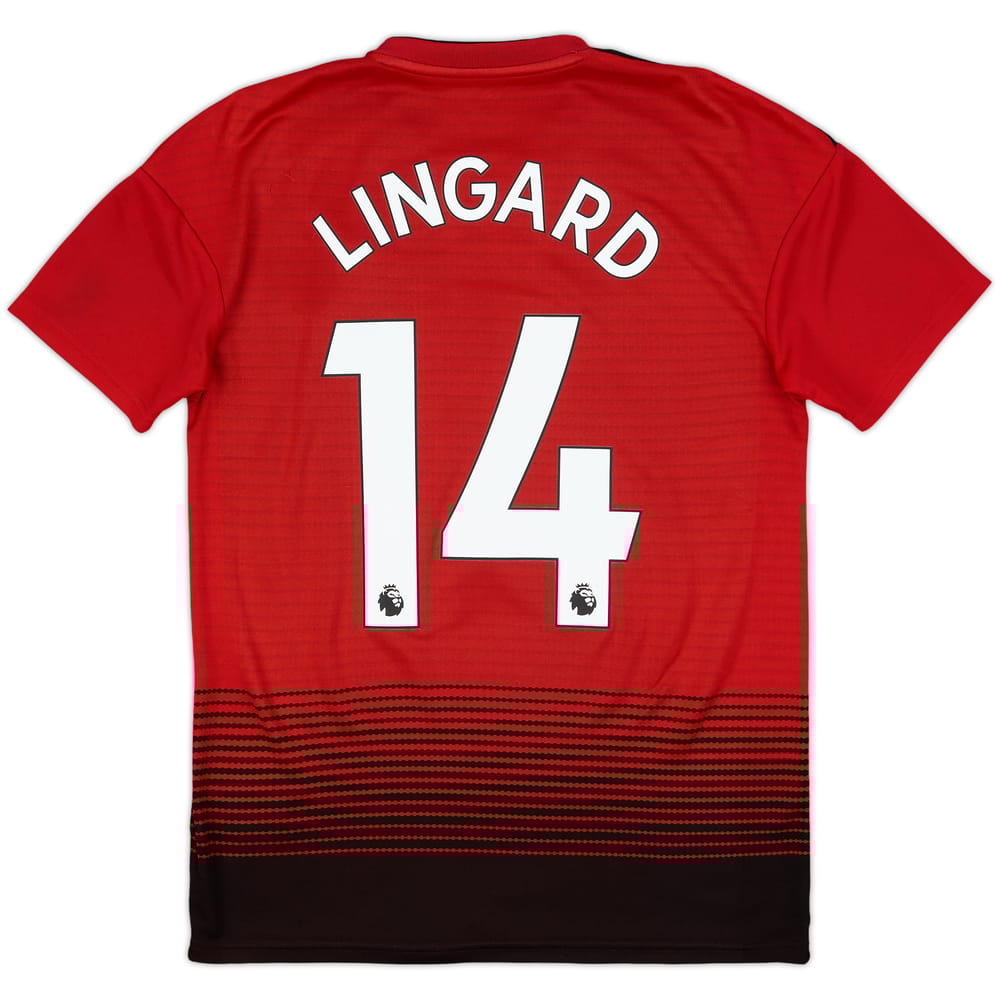 2018-19 Manchester United Home Shirt Lingard #14 - 8/10 - (XS)