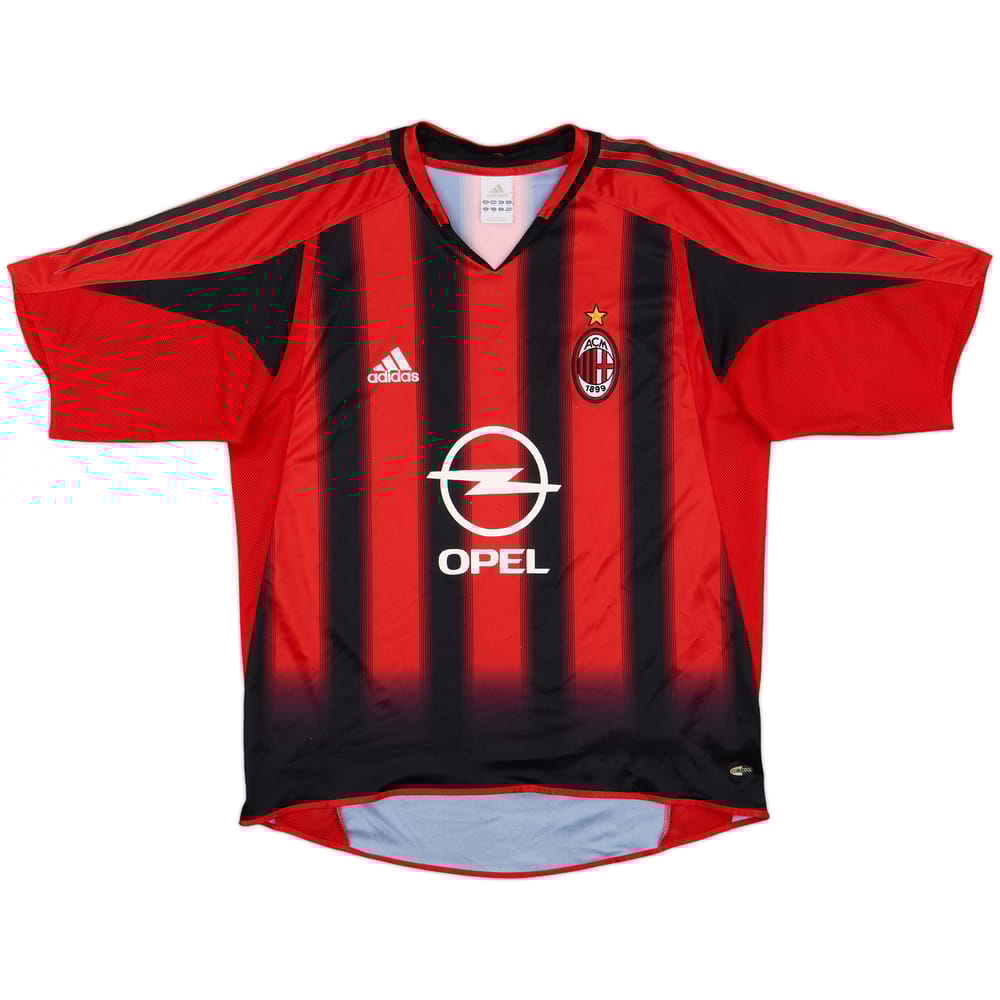 2004-05 AC Milan Home Shirt - 8/10 - (M)