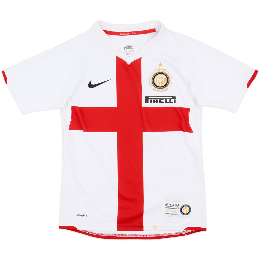 2007-08 Inter Milan Centenary Away Shirt - 8/10 - (M.Boys)