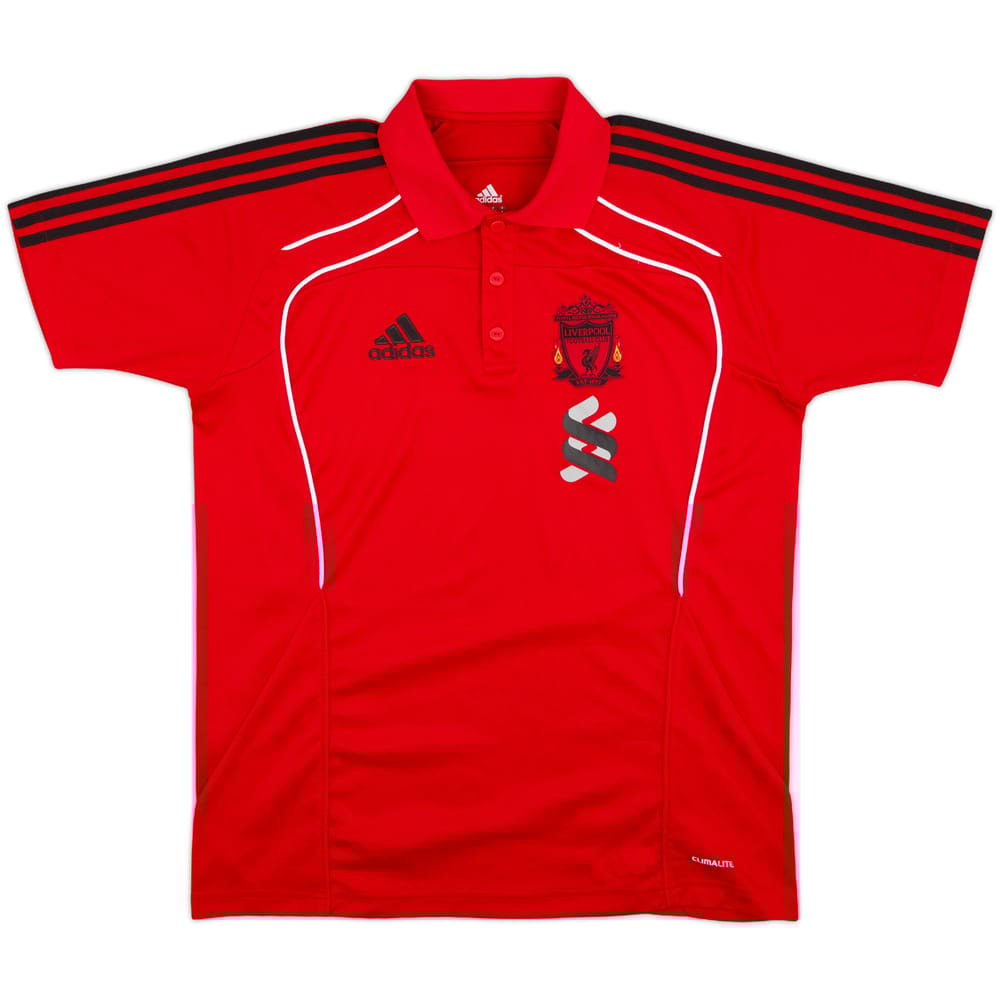 2010-11 Liverpool adidas Polo Shirt - 9/10 - (M)