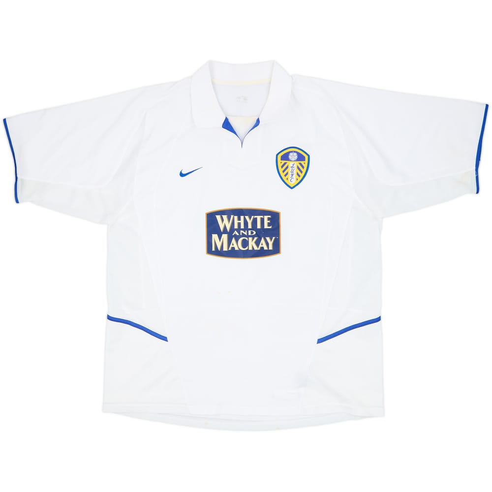 2003-04 Leeds United Home Shirt - 5/10 - (XL)