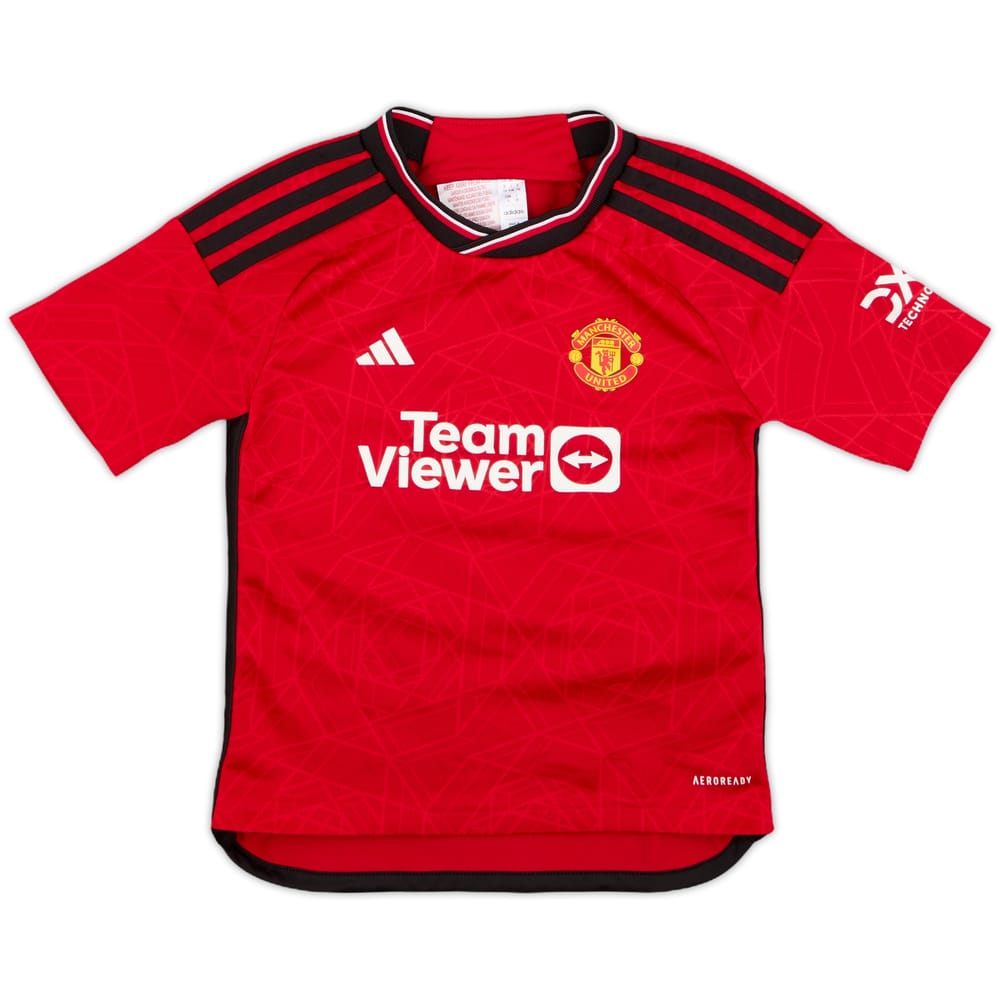 2023-24 Manchester United Home Shirt - 10/10 - (5-6 Years)