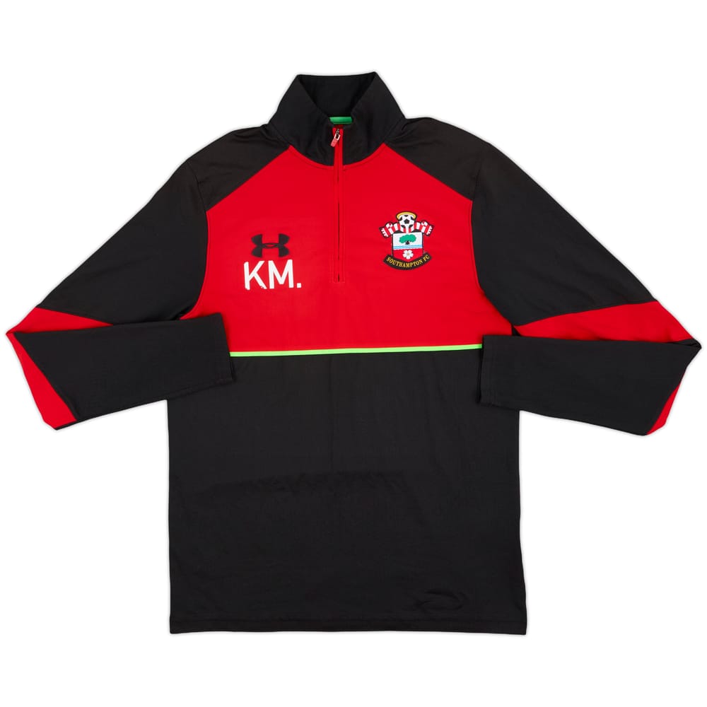 2016-17 Southampton Under Armour 1/4 Zip Drill Top KM - 7/10 - (M)