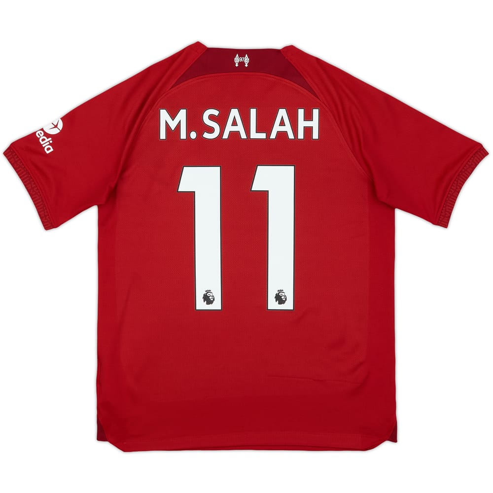 2022-23 Liverpool Home Shirt M.Salah #11 - 8/10 - (XL.Boys)