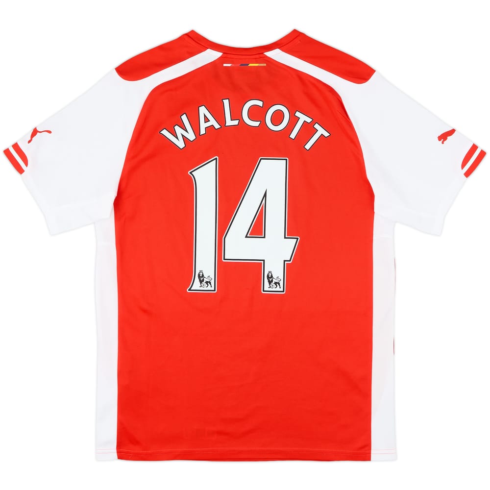 2014-15 Arsenal Home Shirt Walcott #14 - 7/10 - (M)