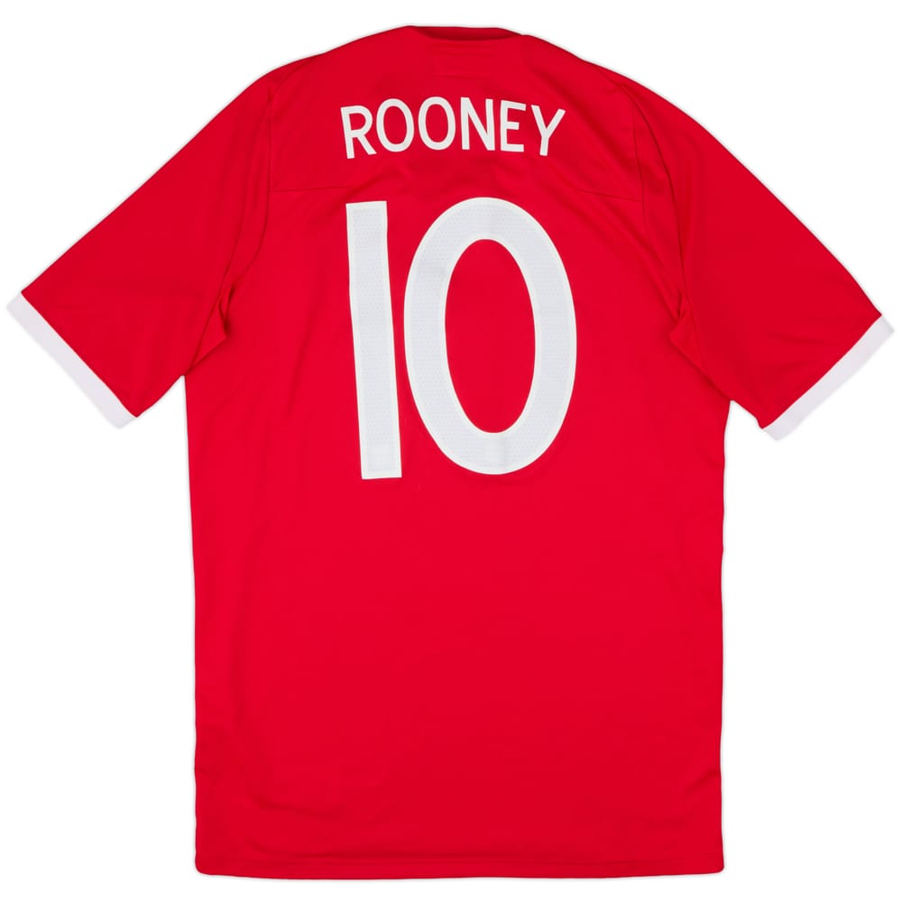 2010-11 England Away Shirt Rooney #10 - 8/10 - (M)
