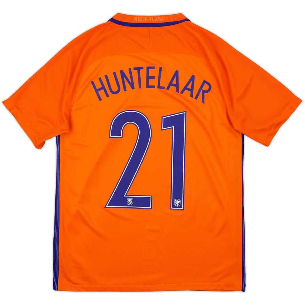 2016 Netherlands Home Shirt Huntelaar #21 - 10/10 - (M)