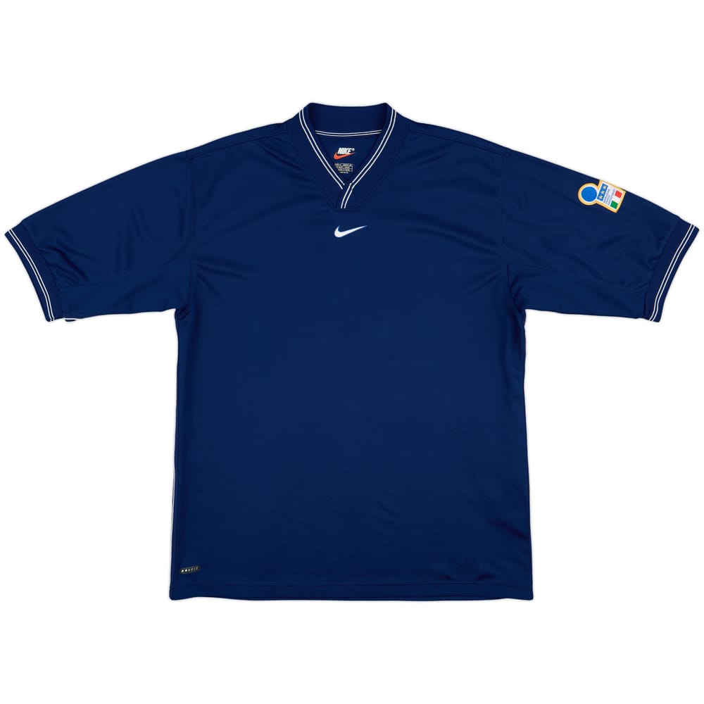1997-98 Italy Nike Training Shirt - 9/10 - (XL)