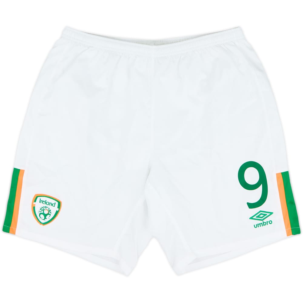 2016-17 Ireland Home Shorts #9 - 8/10 - (L)