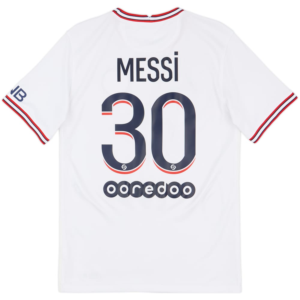 2021-22 Paris Saint-Germain Fourth Shirt Messi #30 - 9/10 - (S)