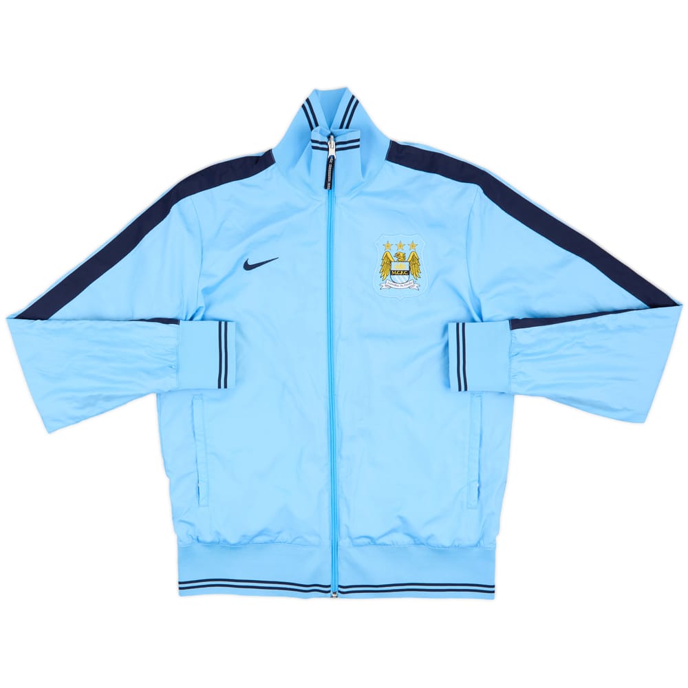 2014-15 Manchester City Nike Reversible Track Jacket - 10/10 - (M)