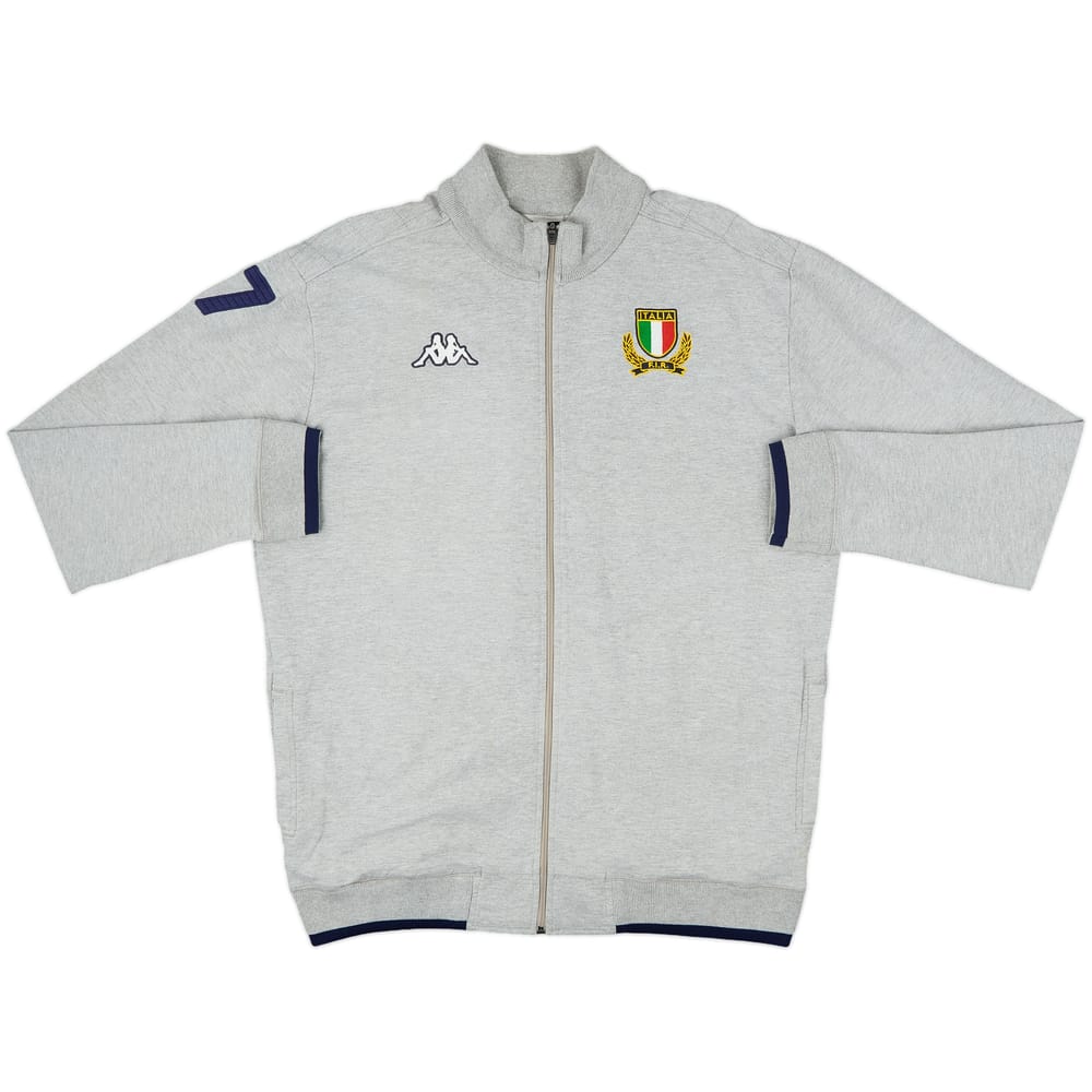 2012-13 Italy Rugby Kappa Track Jacket - 8/10 - (3XL)