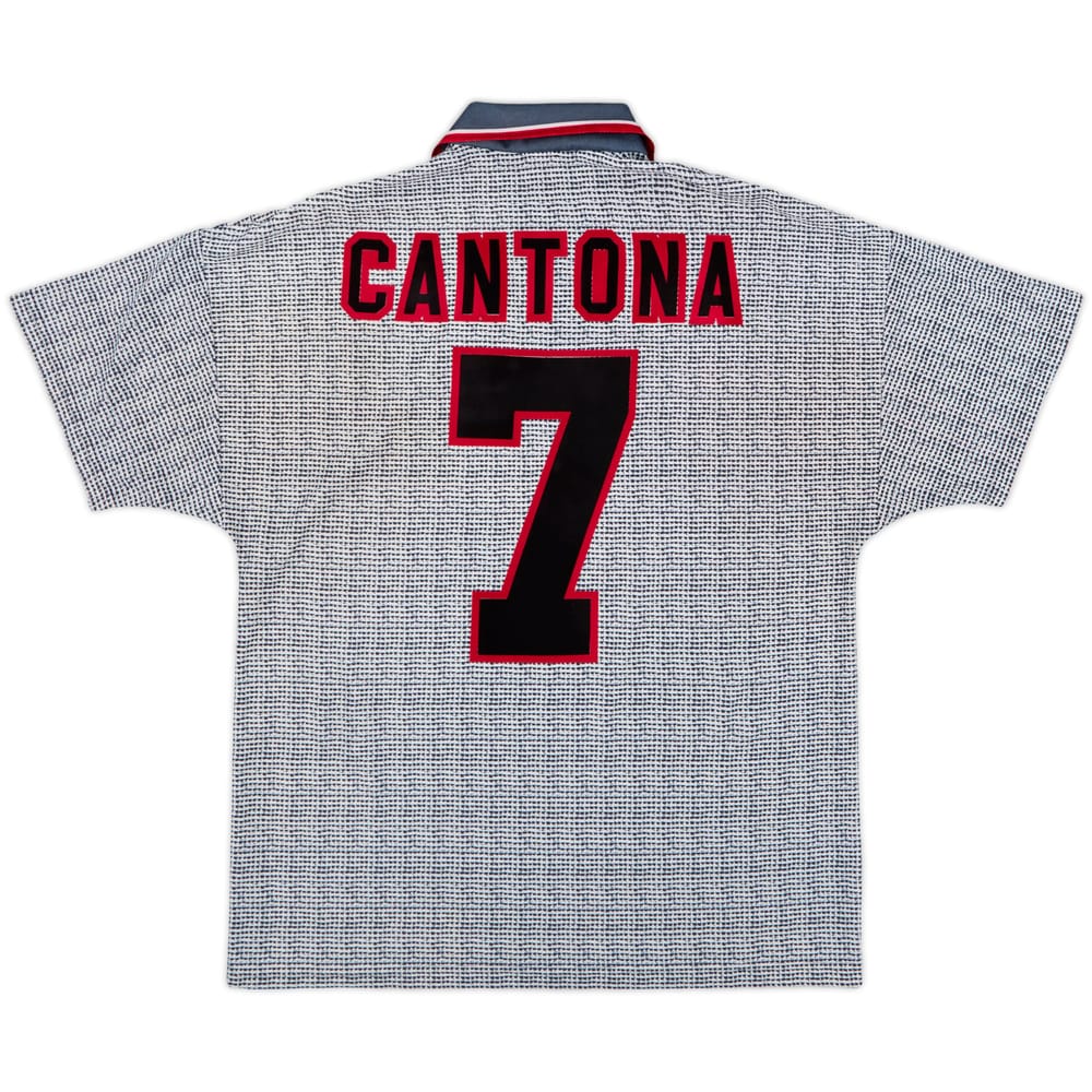 1995-96 Manchester United Away Shirt Cantona #7 - 7/10 - (M)