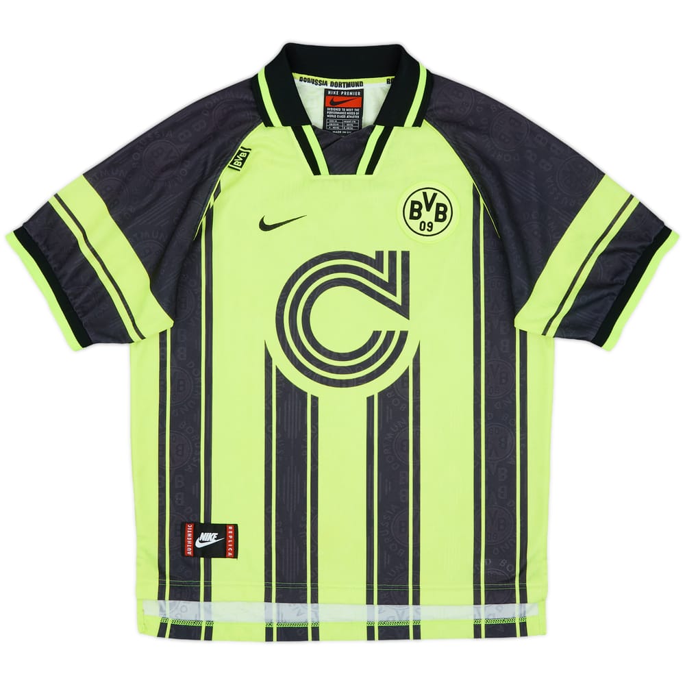 1996-97 Borussia Dortmund European Home Shirt - 8/10 - (M)