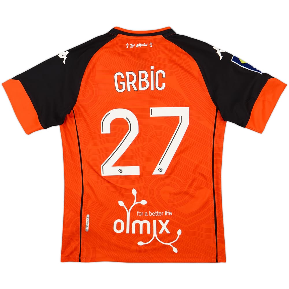 2020-21 Lorient Home Shirt Grbic #27 - 10/10 - (M)