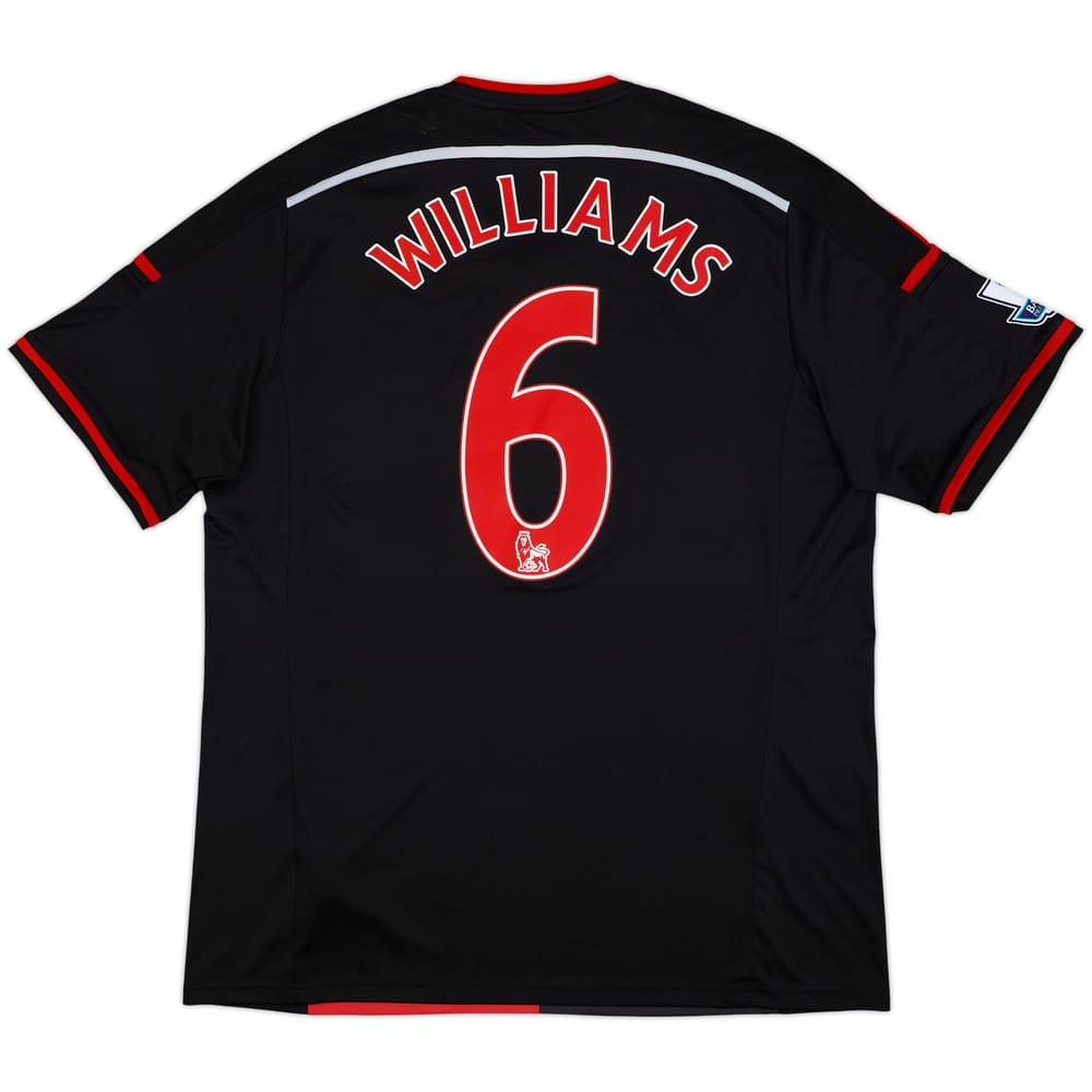 2014-15 Swansea Away Shirt Williams #6 - 9/10 - (XXL)