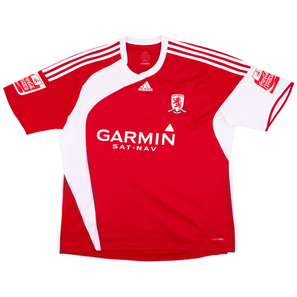 2009-10 Middlesbrough Home Shirt - 8/10 - (XXL)