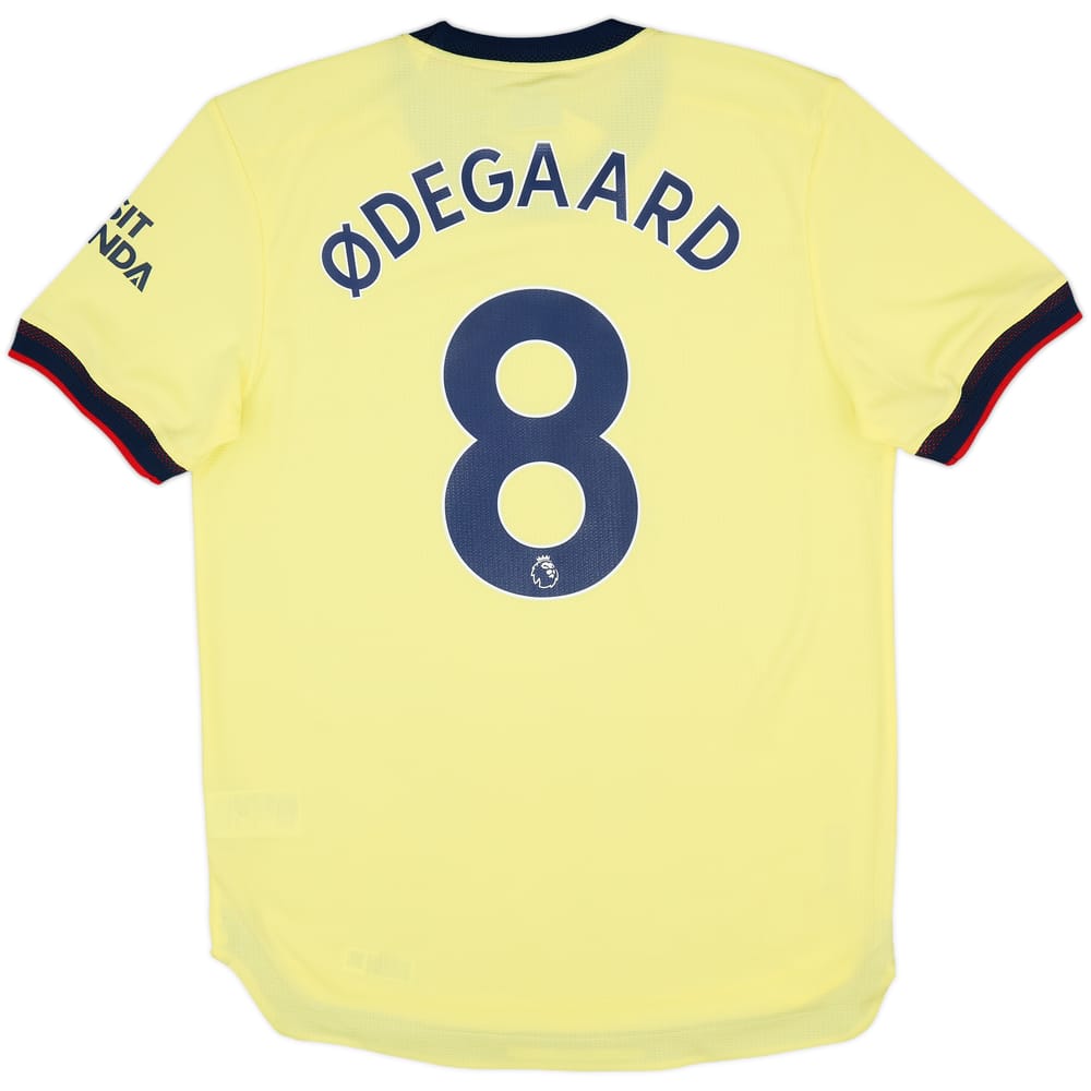 2021-22 Arsenal Authentic Away Shirt Odegaard #8 (M)