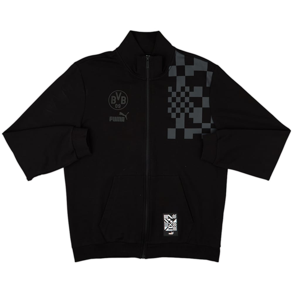 2022-23 Borussia Dortmund Puma FtblCulture Track Jacket - 10/10 - (M)