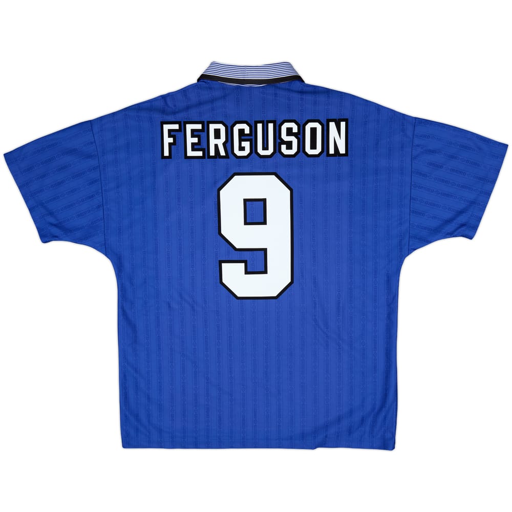 1995-97 Everton Home Shirt Ferguson #9 - 7/10 - (XL)