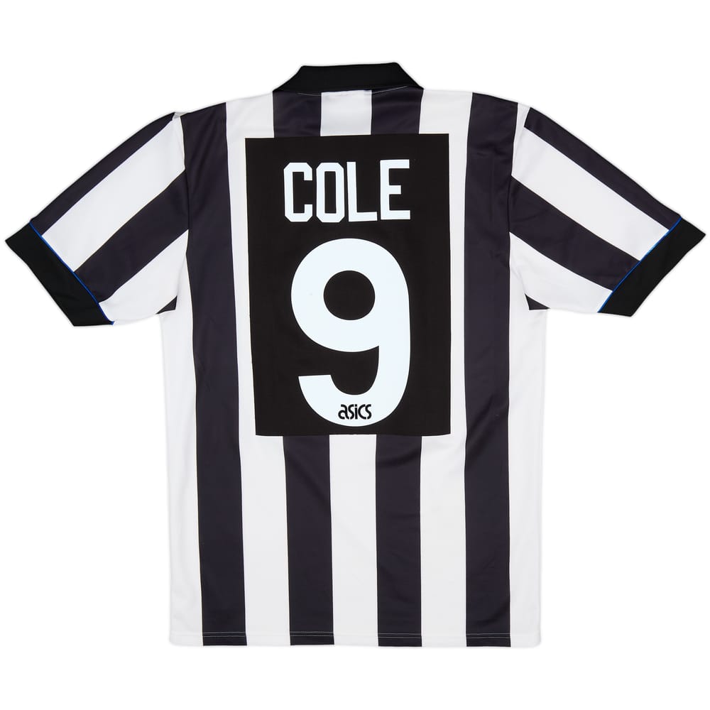 1993-95 Newcastle Home Shirt Cole #9 - 8/10 - (M)
