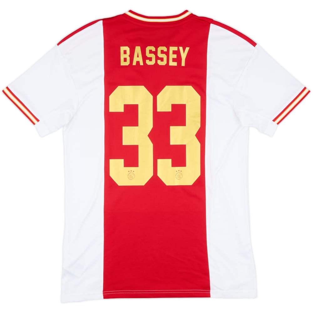 2022-23 Ajax Home Shirt Bassey #33 - 9/10 - (M)