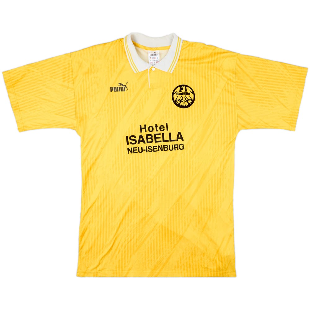 1991-92 Eintracht Frankfurt Puma Training Shirt #9 - 9/10 - (XL)