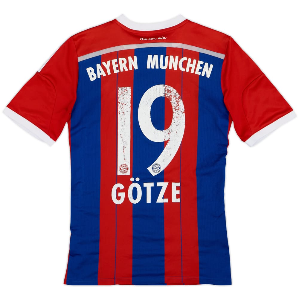 2014-15 Bayern Munich Home Shirt M.Gotze #19 - 5/10 - (XL.Boys)