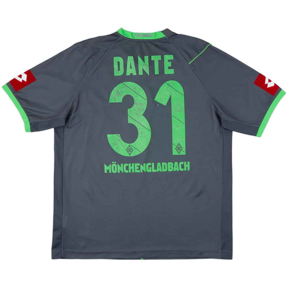 2011-12 Borussia Monchengladbach Away Shirt Dante #31 - 5/10 - (XL)