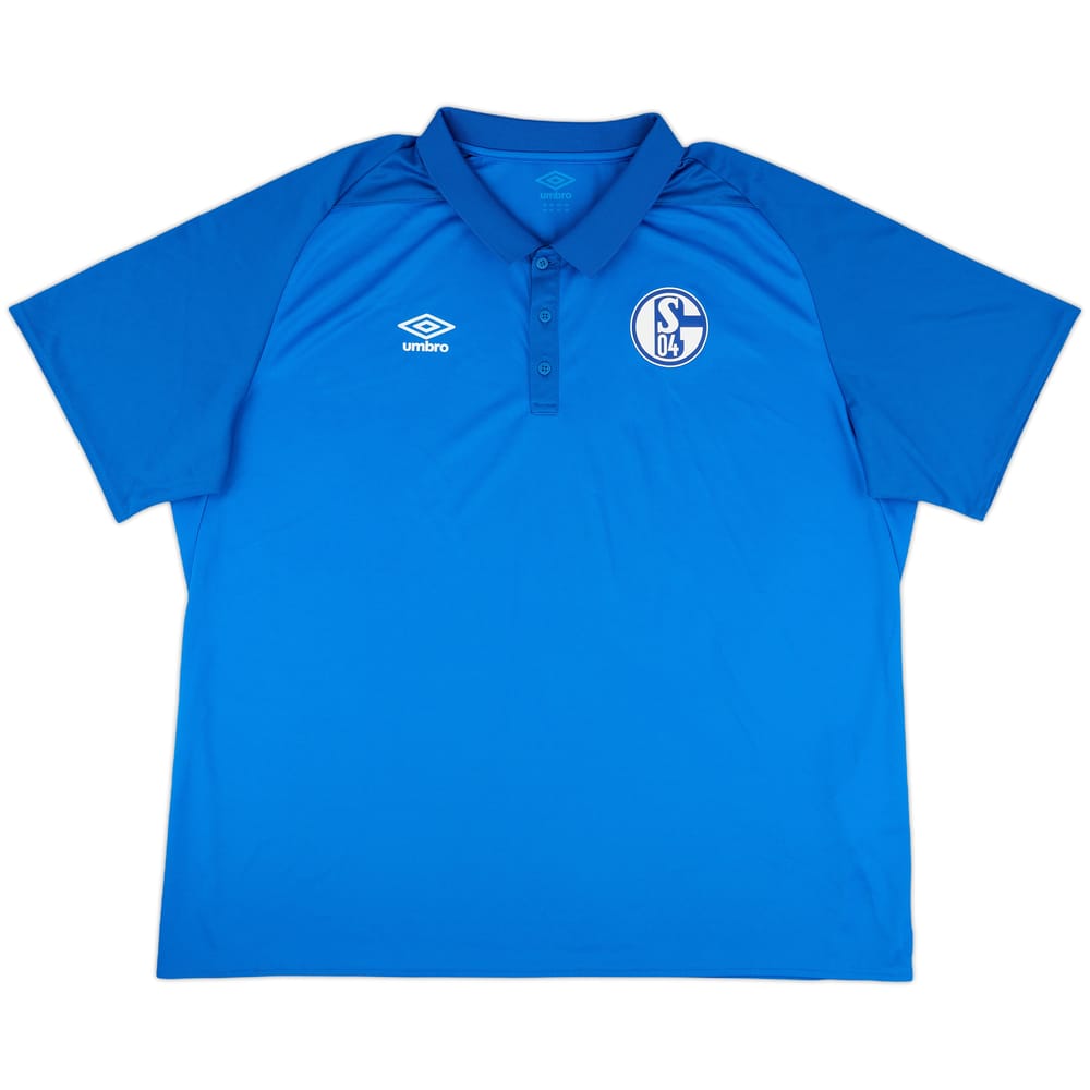 2018-19 Schalke Umbro Polo Shirt - 8/10 - (4XL)